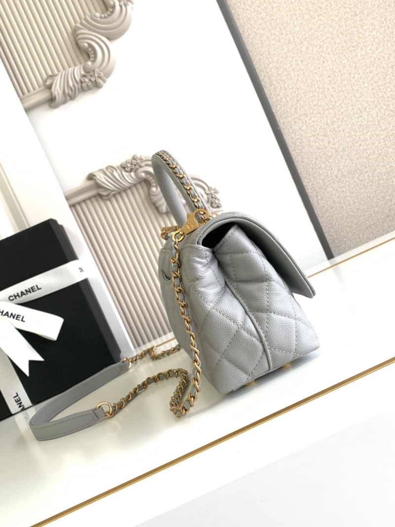 Ch**el top handle bags